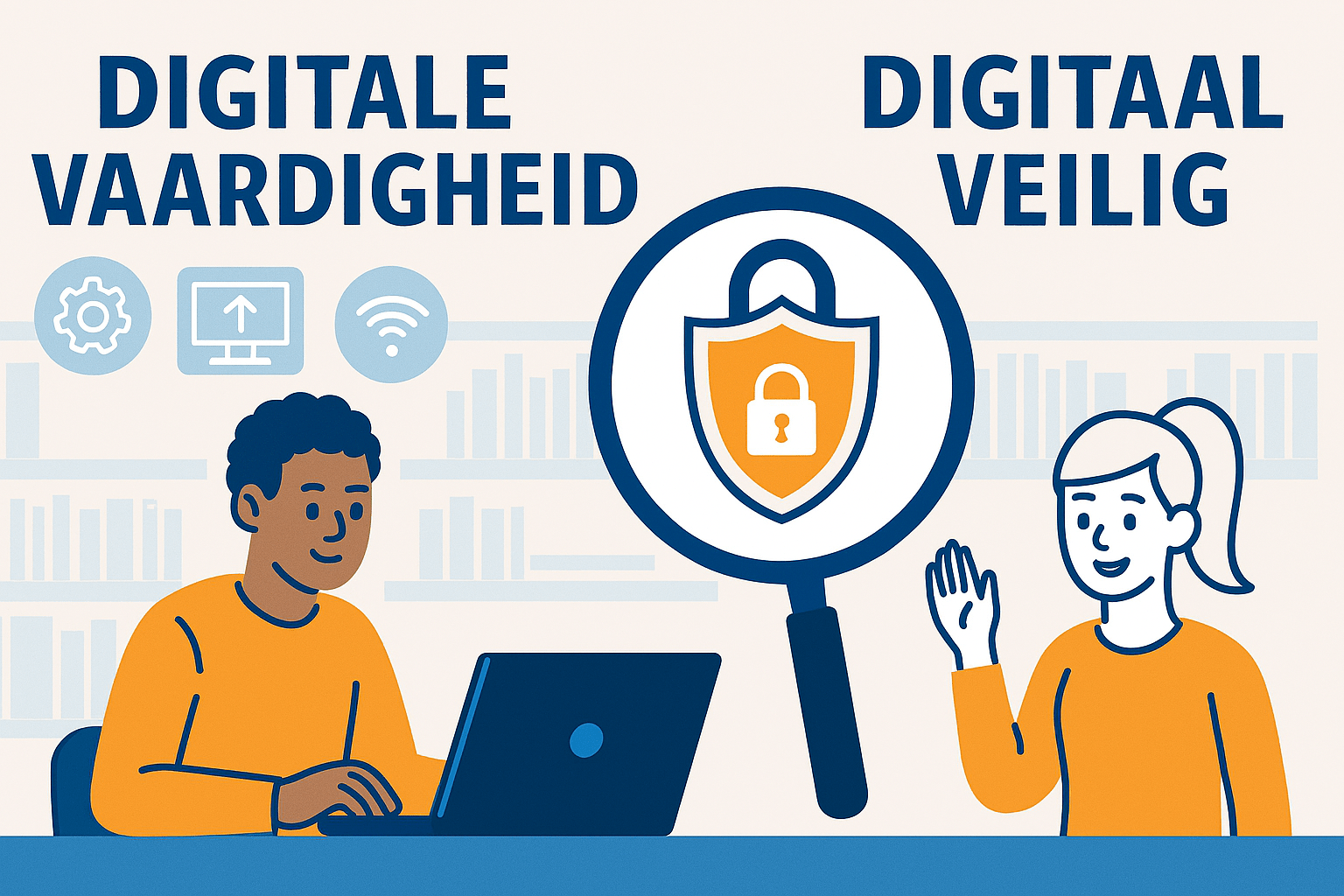Samen digitaal vaardiger en veiliger