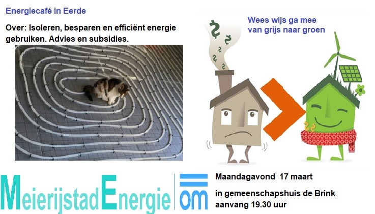 Kom naar het Meierijstad Energiecafé!