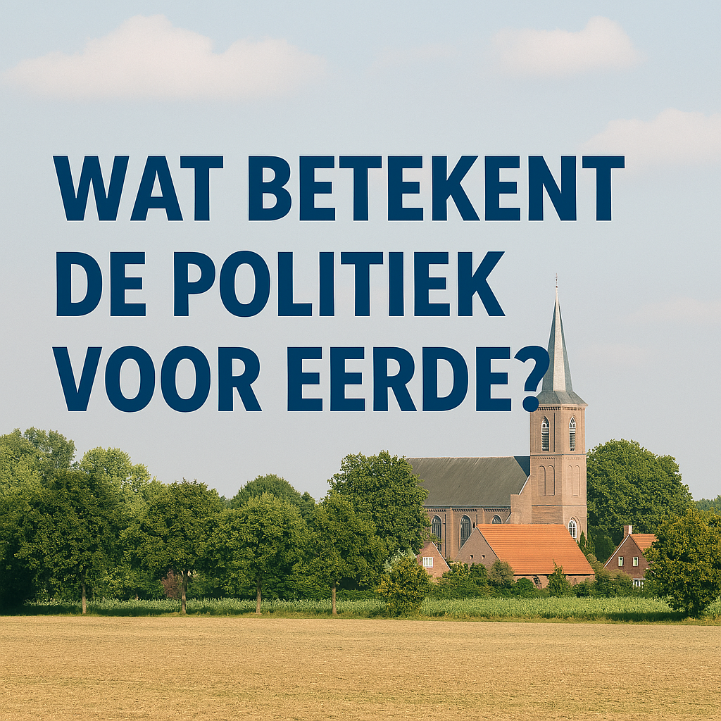 Wat betekent de politiek voor Eerde?
