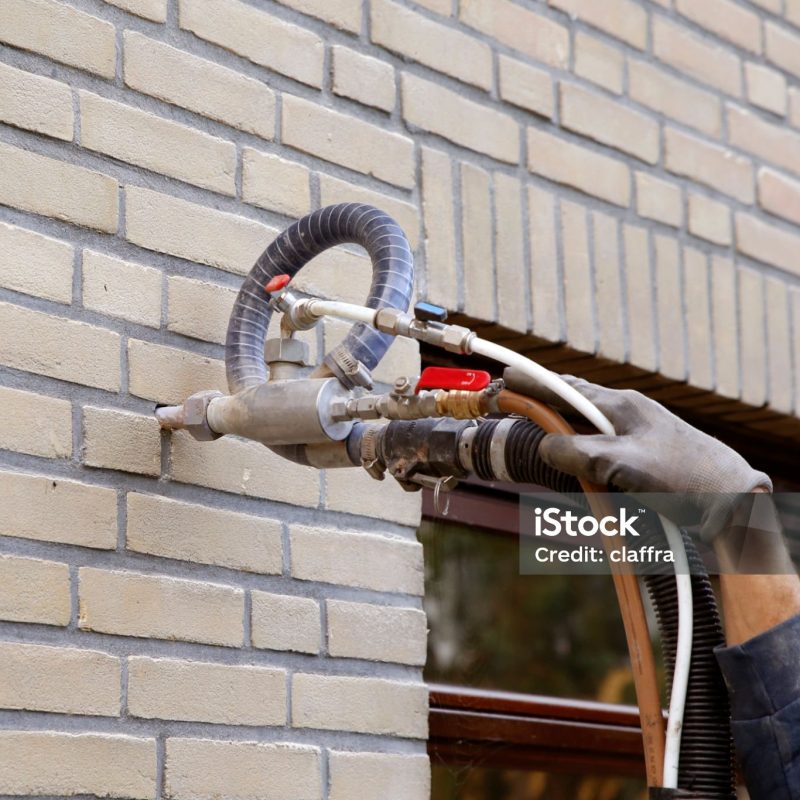 Foto spouuwmuurisolatie